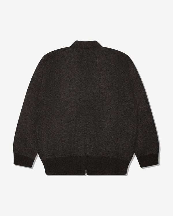 COMME DES GARCONS HOMME - Mohair Mixed Jacquard Knitwear - (Grey)
