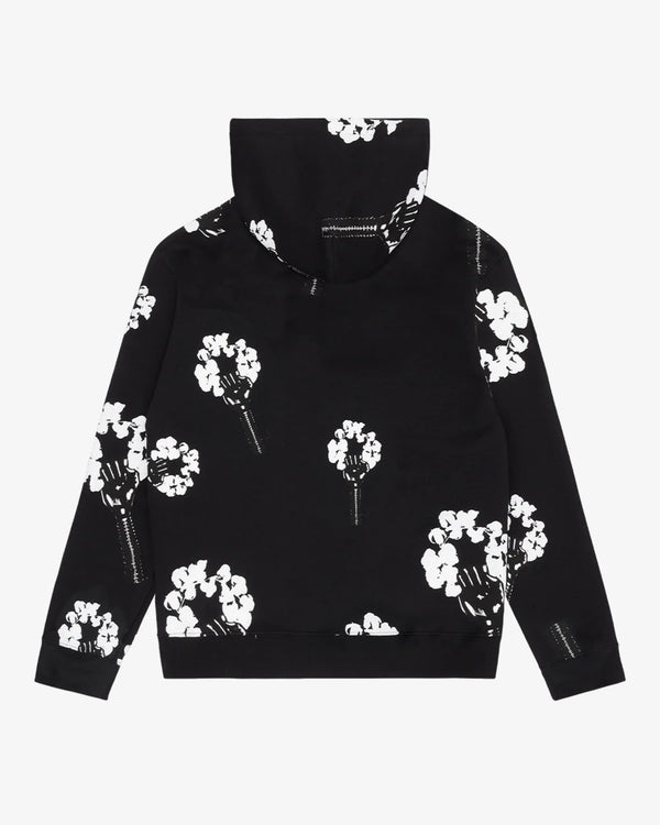 DENIM TEARS - Hardies X Dt Fist Wreath Hoodie - (Black)
