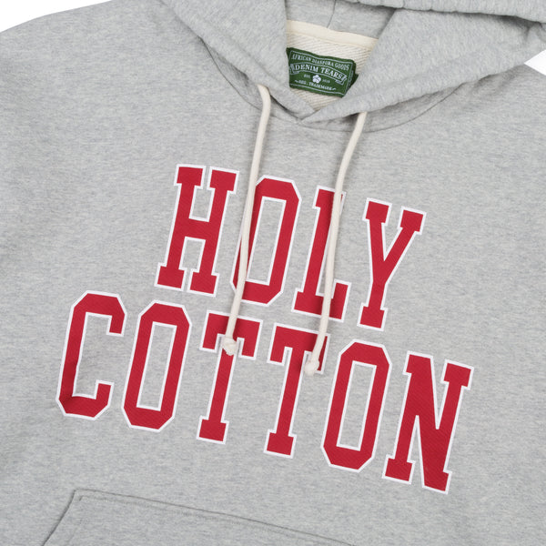DENIM TEARS - Holy Cotton Hoodie - (Grey)