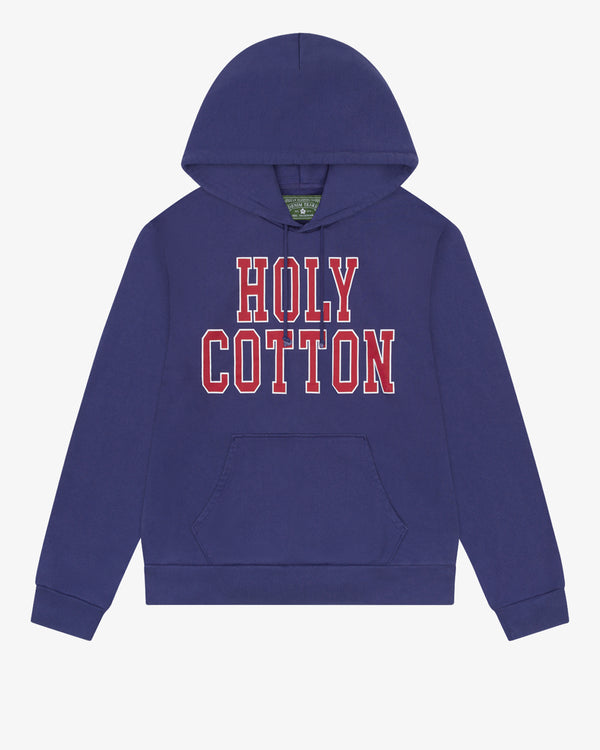 DENIM TEARS - Holy Cotton Hoodie - (Navy)