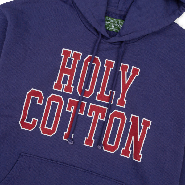 DENIM TEARS - Holy Cotton Hoodie - (Navy)