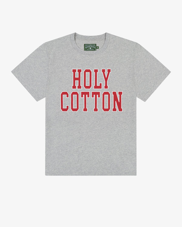 DENIM TEARS - Holy Cotton Tee - (Grey)