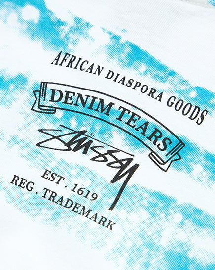 STUSSY - × DENIM TEARS Bass Tee - (White)