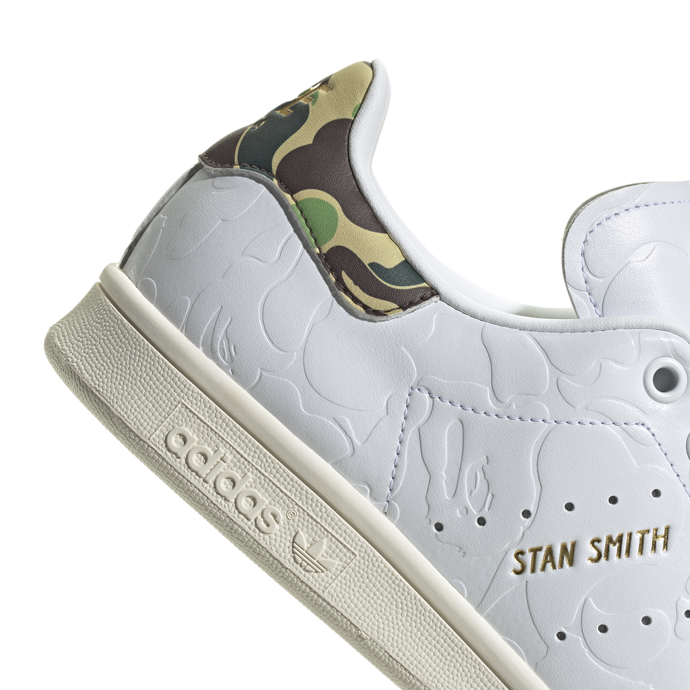ADIDAS: Adidas Stan Smith Bape (White) | DSMG E-SHOP