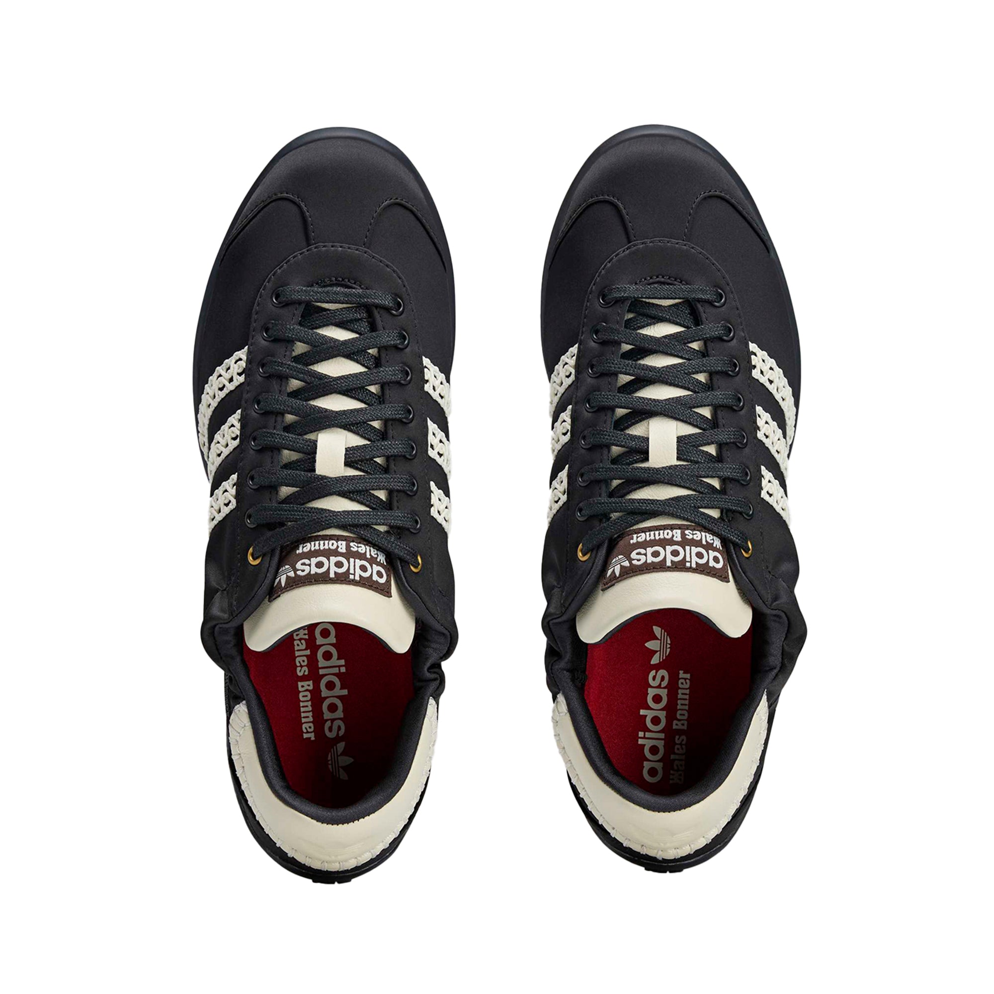 ADIDAS X WALES BONNER: Adidas WB Karintha Lo Satin (Black) | DSMG