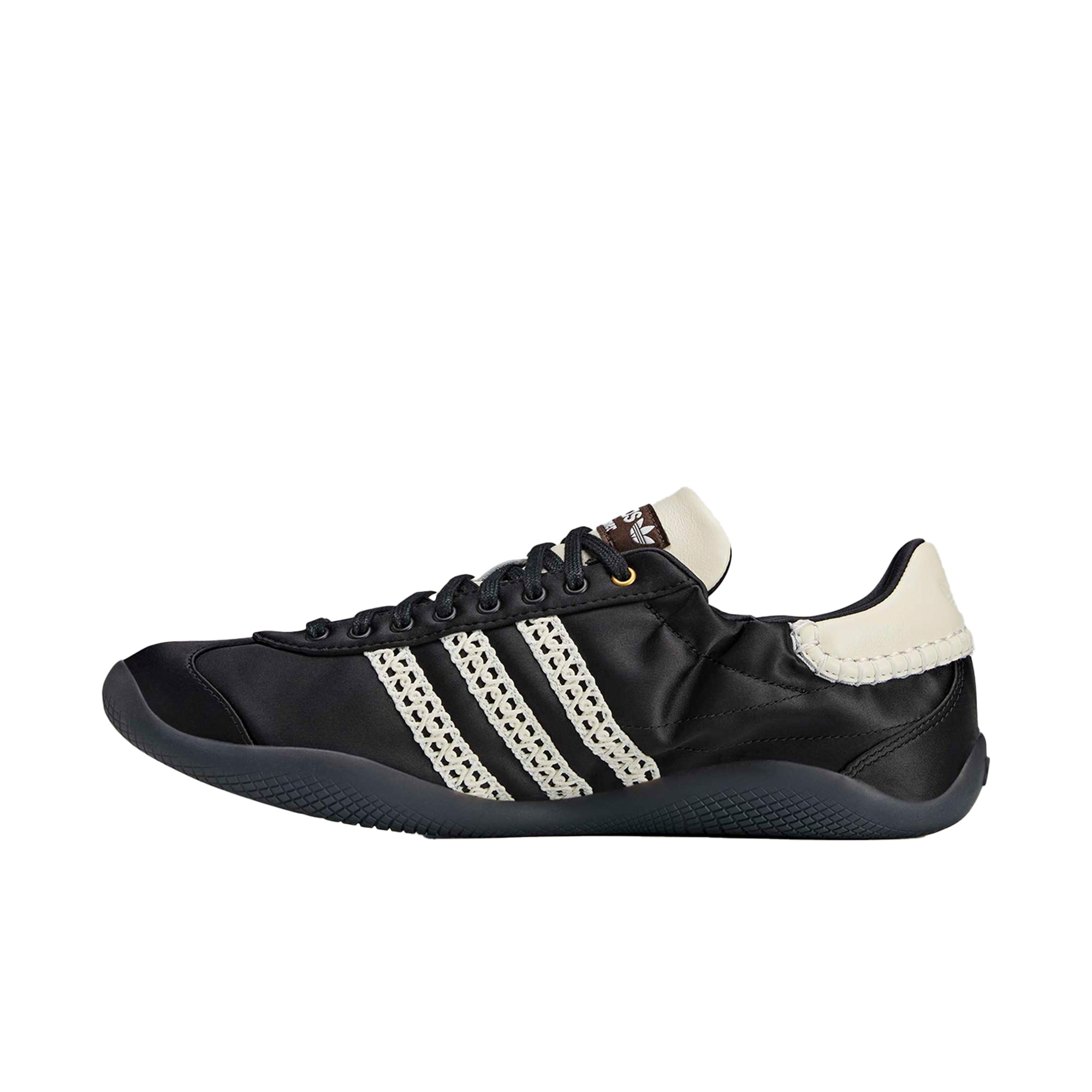 ADIDAS X WALES BONNER: Adidas WB Karintha Lo Satin (Black) | DSMG