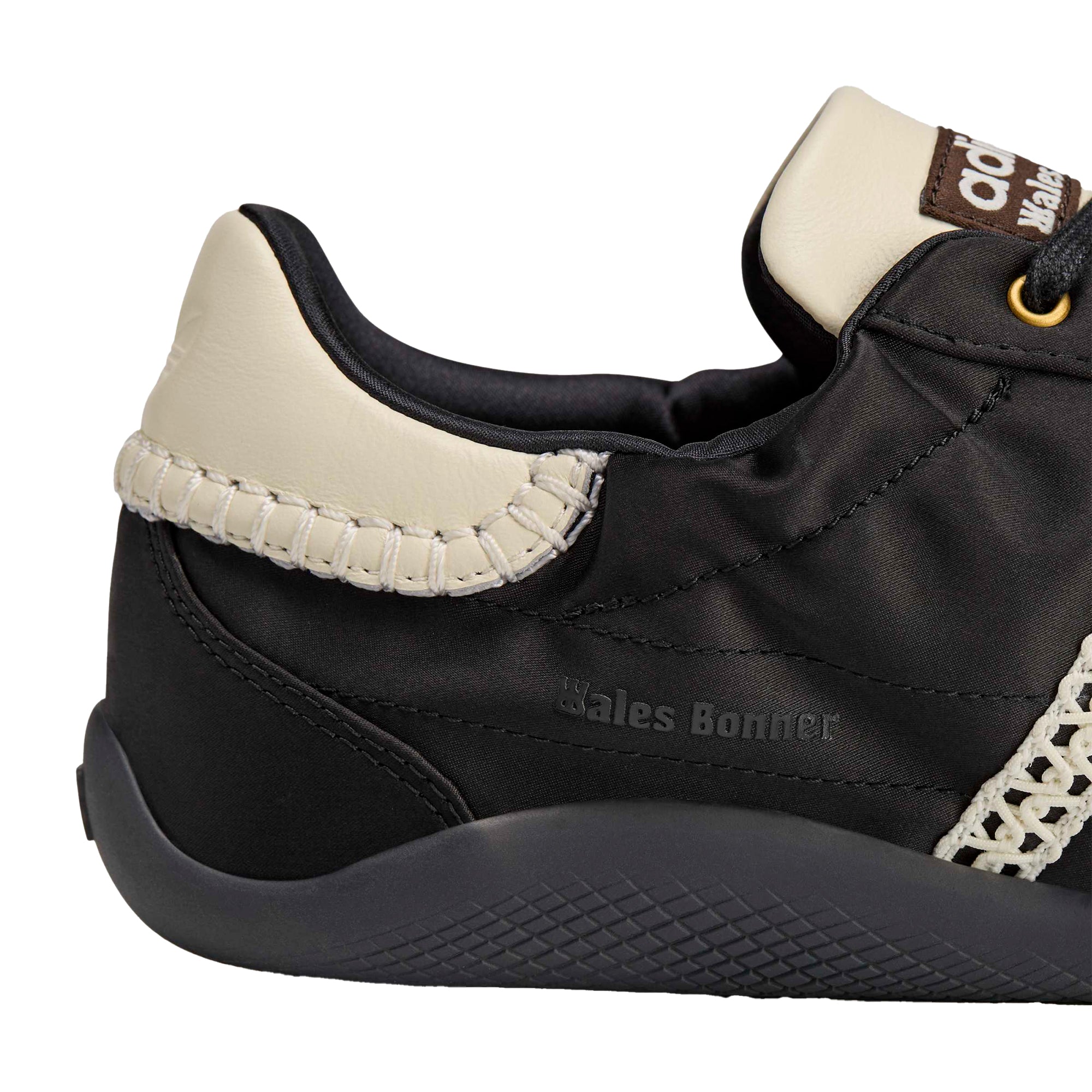 ADIDAS X WALES BONNER: Adidas WB Karintha Lo Satin (Black) | DSMG