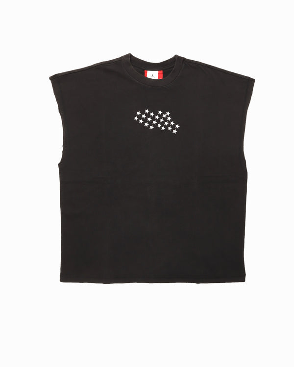 nike - M J Ih Stars Cut Off Tee - (Black)