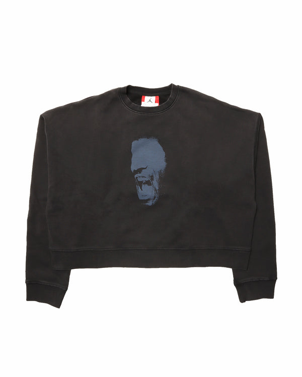 nike - M J Ih Crop Flc Crew - (Black)