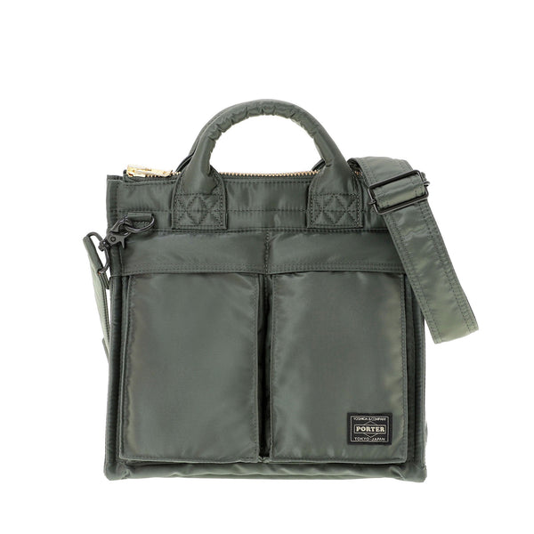 PORTER - Tanker Square Tote Bag - (Sage Green)