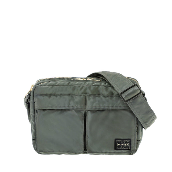 PORTER - Tanker Sling Bag W Zip - (Sage Green)