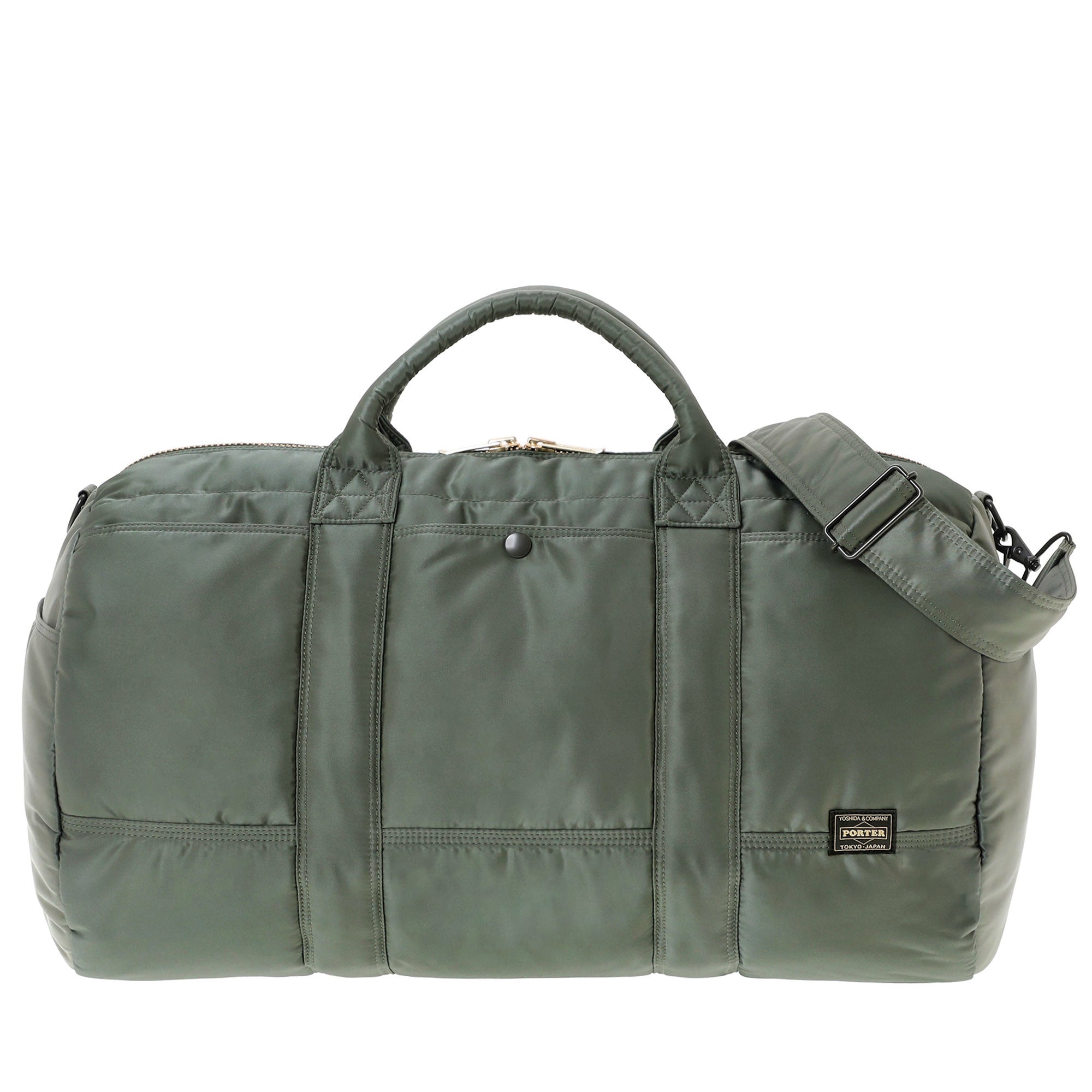 PORTER: Tanker Drum Bag(L) (Sage Green) | DSMG E-SHOP