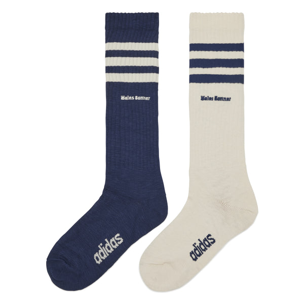 ADIDAS X WALES BONNER - Adidas Heri Wb 3S Sock - (Wonder White/College Navy)