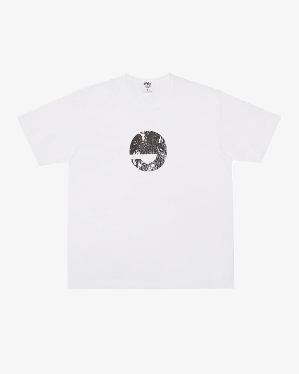 JUNYA WATANABE MAN - Cotton High Density Jersey Garment Print T-Shirts - (White)