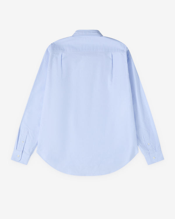 JUNYA WATANABE MAN - Cotton Oxford Stussy W-Name Shirts - (Saxe)