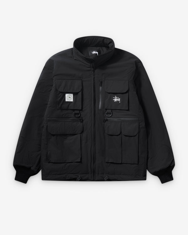 JUNYA WATANABE MAN - Polyester Ripstop Stussy X Spiewak Triple-Name Jackets - (Black)