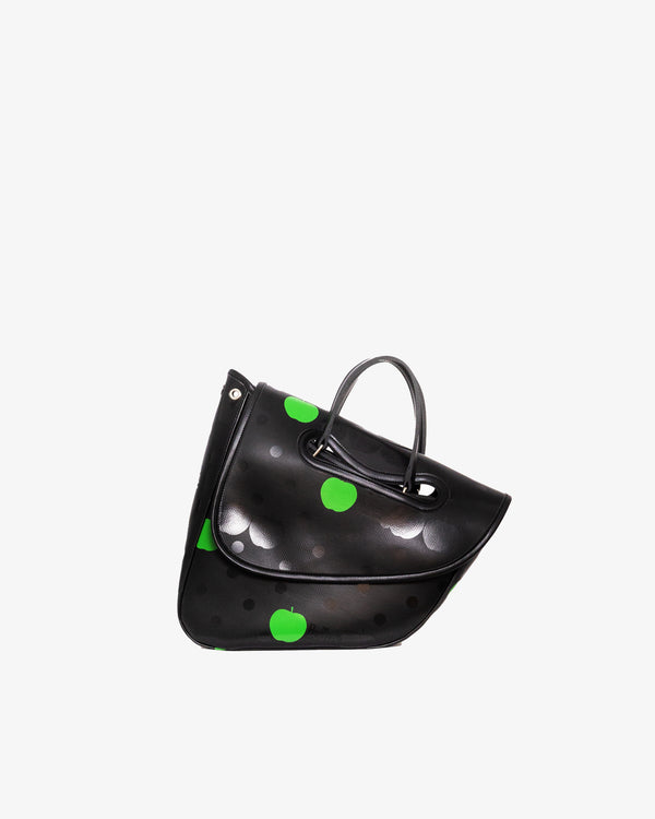 THE BEATLES - Apple/Beatles Cdg/Polka Dots Print Synthetic Leather Small - (Black)