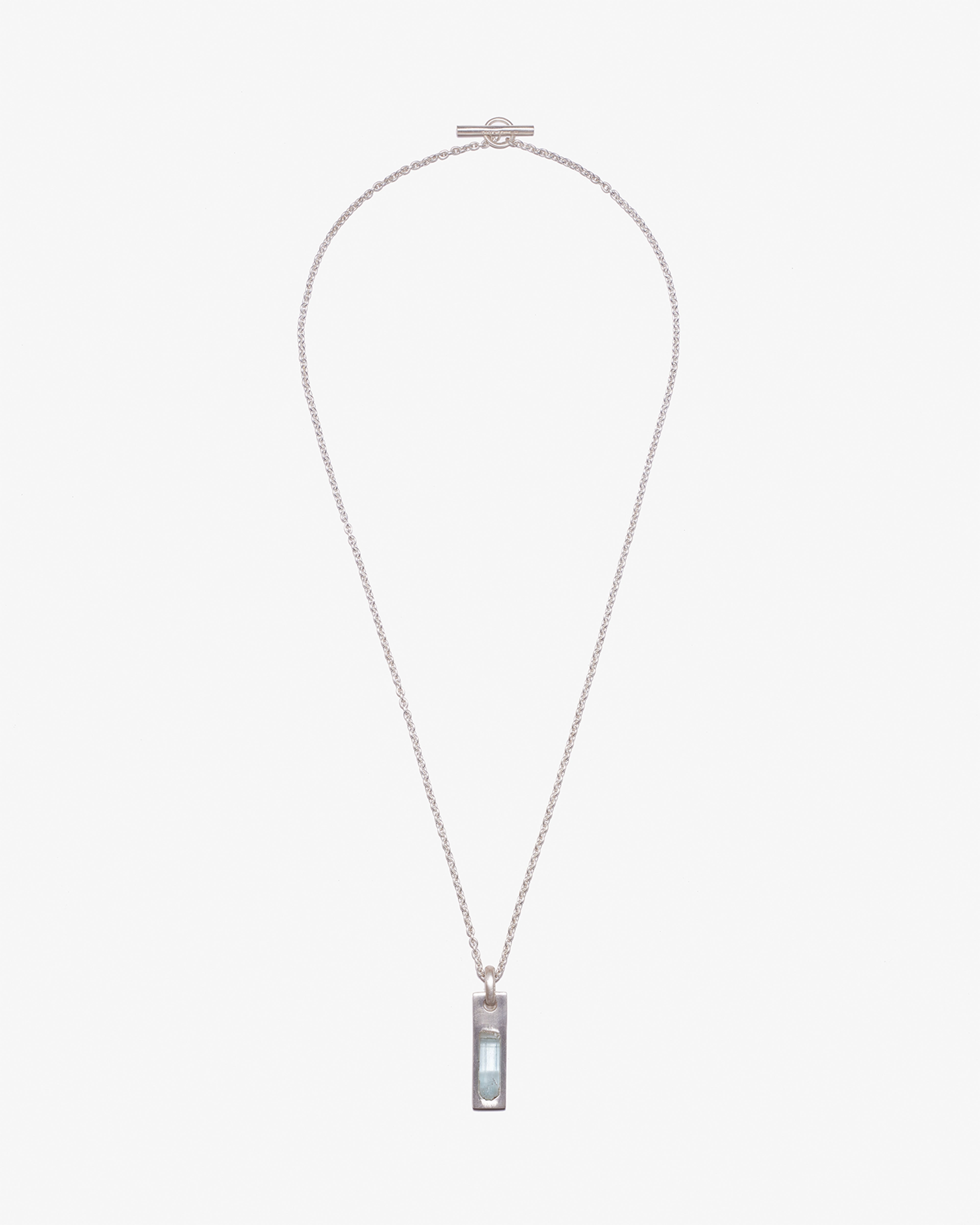 PARTS OF FOUR: Plate Necklace (Adaptation, Aq (Svr) | DSMG E-SHOP