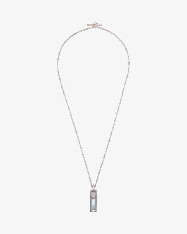 PARTS OF FOUR - Plate Necklace (Adaptation, Aq - (Svr)