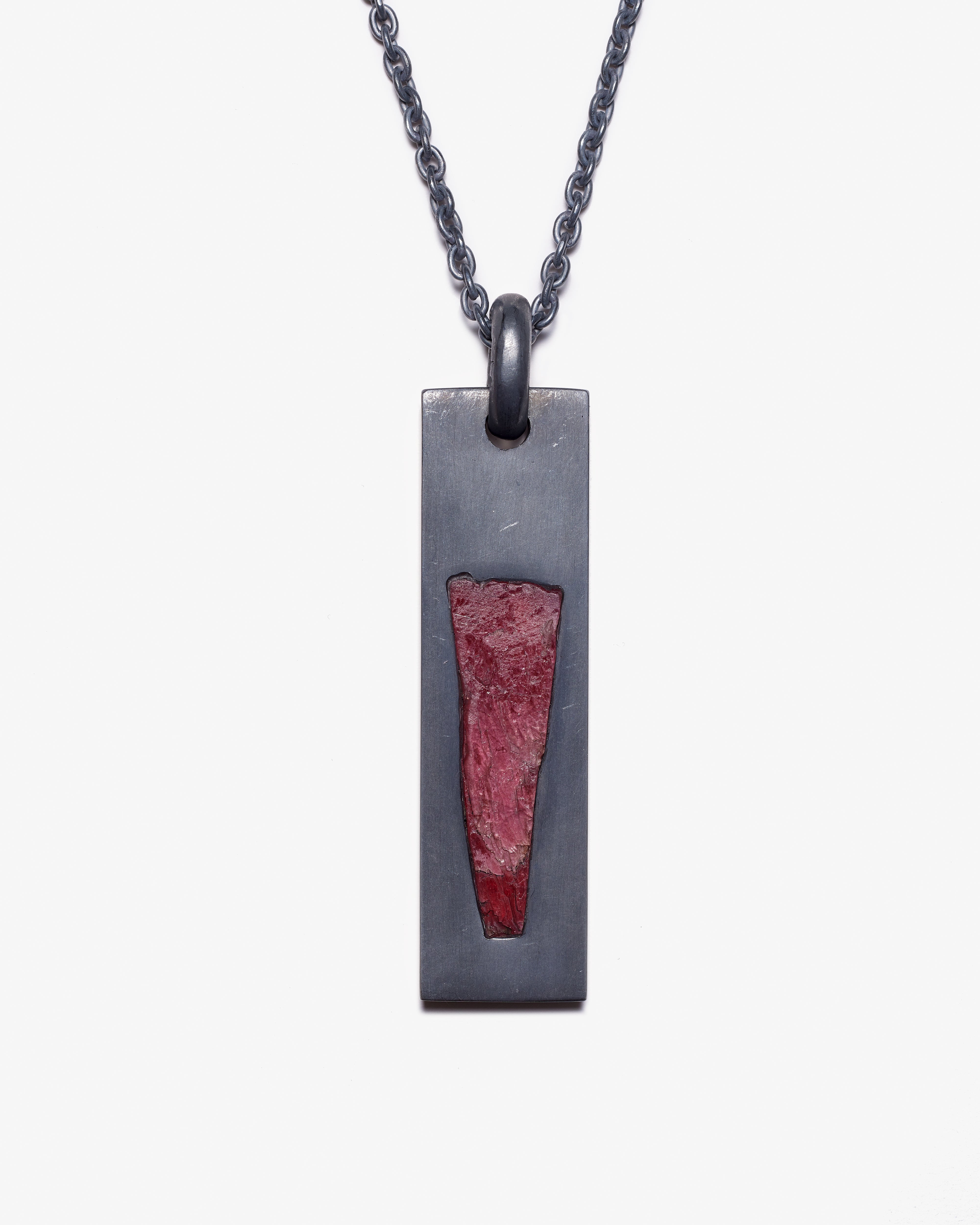 PARTS OF FOUR: Plate Necklace (Adaptation, Ru (Bk) | DSMG E-SHOP