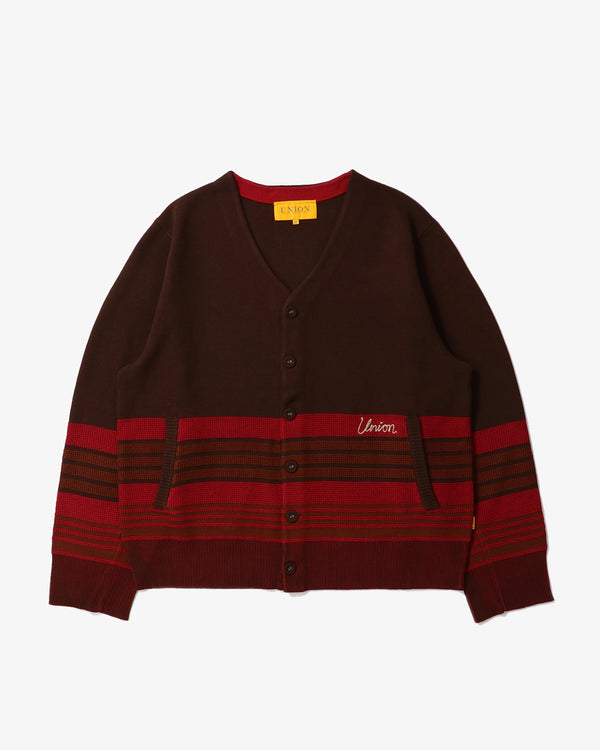 UNION - Kane Cardigan - (Dark Brown)
