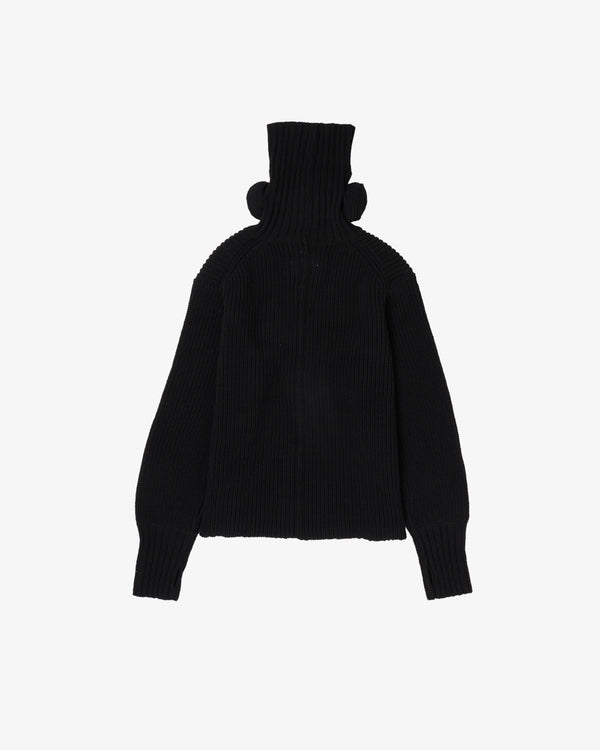 DOUBLET - Gas Mask Turtleneck Knit - (Black)