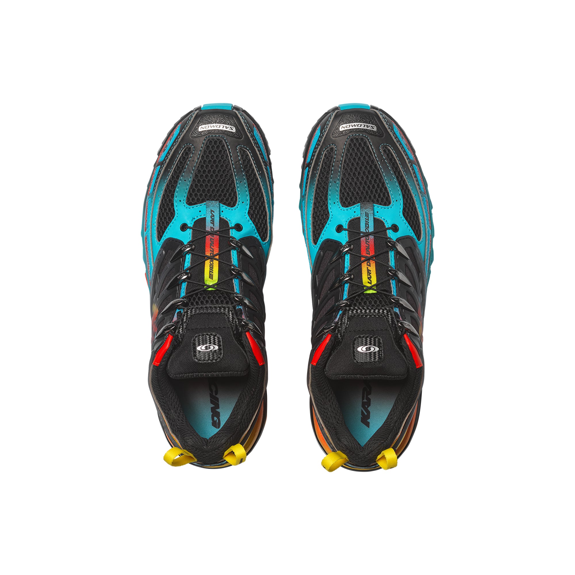 SALOMON x KAR: Acs Pro L'Art (Fiery Red / Scuba Blue / Acid