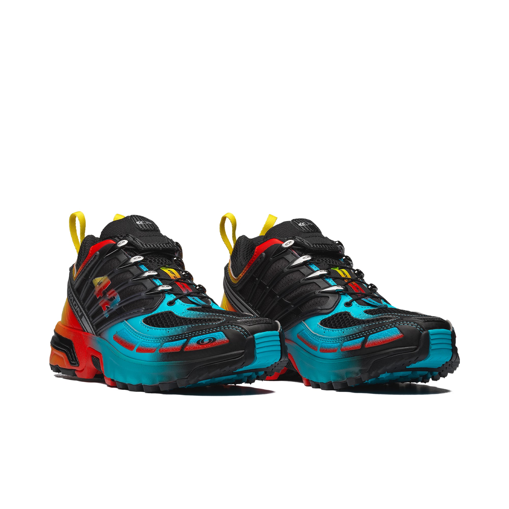 SALOMON x KAR: Acs Pro L'Art (Fiery Red / Scuba Blue / Acid
