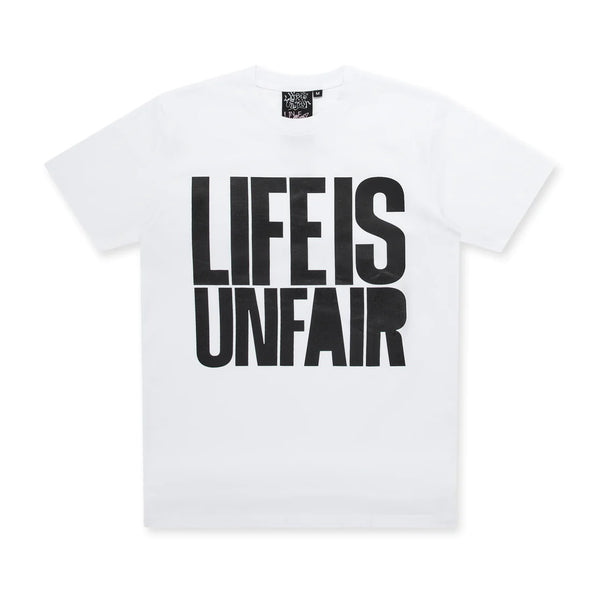 LIFE IS UNFAIR - LONDON T-SHIRT - (WHITE)