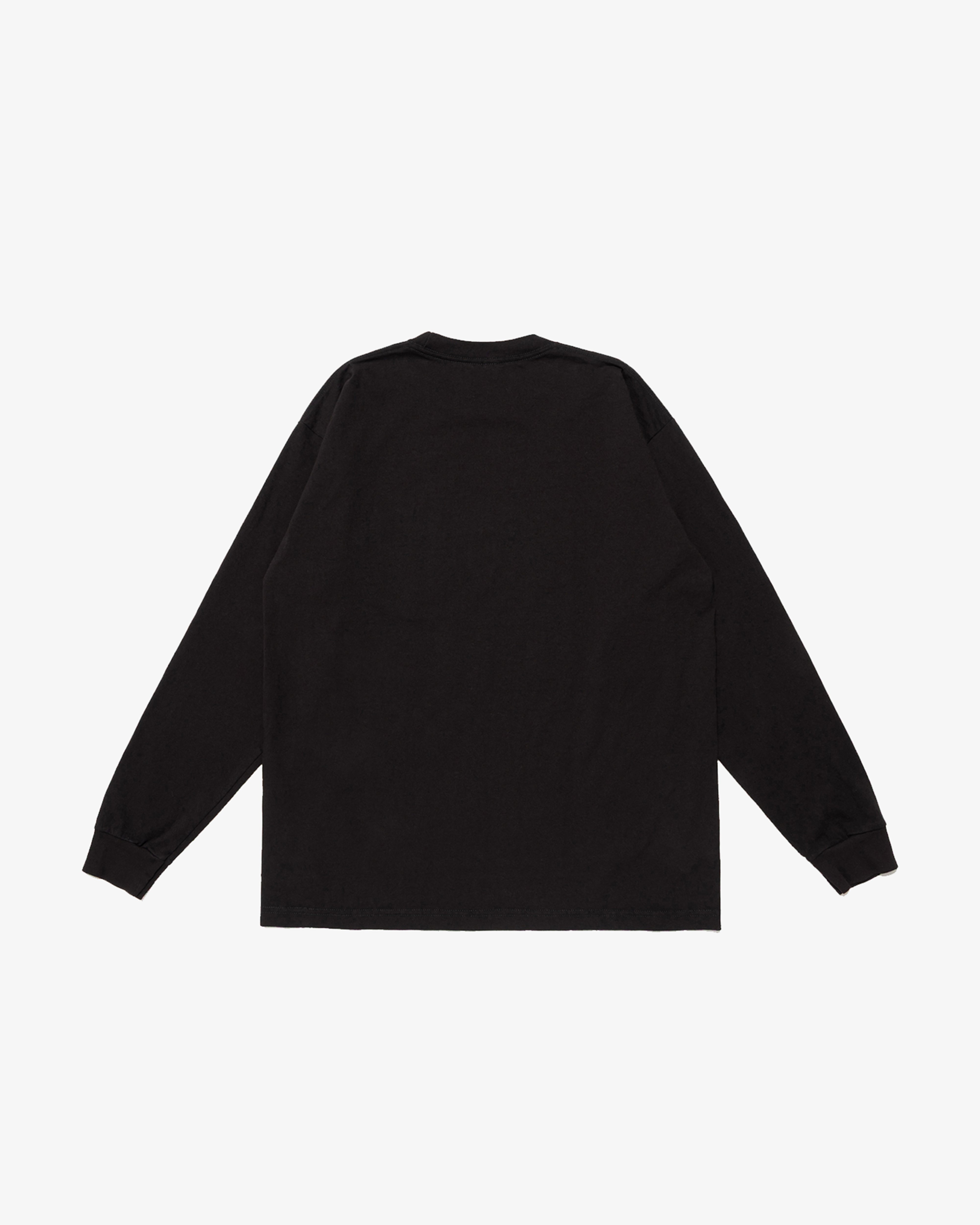 LQQK Studio: DSMG LQQK Pocket L/S Tee (Black) | DSMG E-SHOP