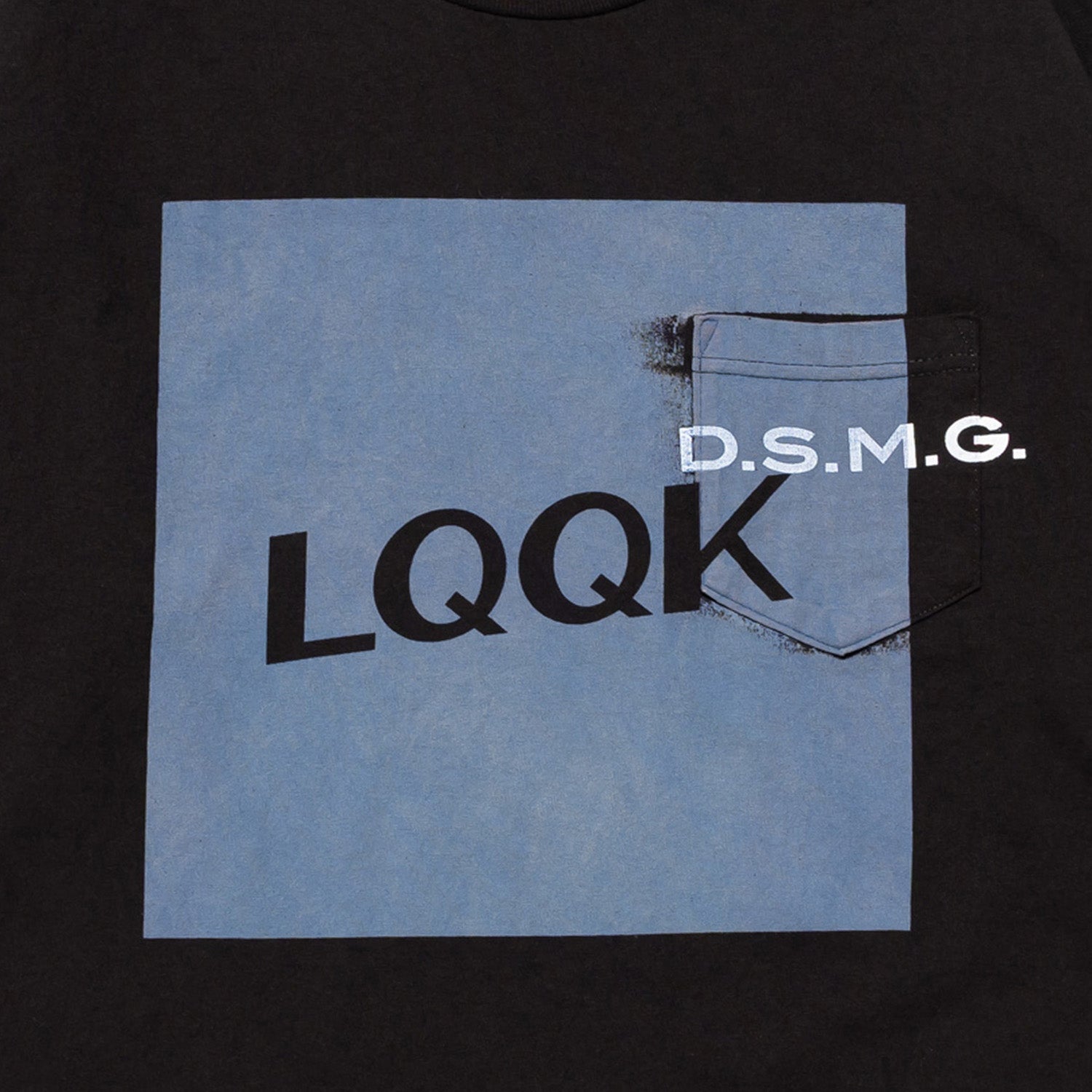 ゲ*ー様 LQQK STUDIO DSMG LQQK Pocket L/S Te LQQK Studio: DSMG LQQK Pocket L/S Tee (Black) | DSMG E-SHOP