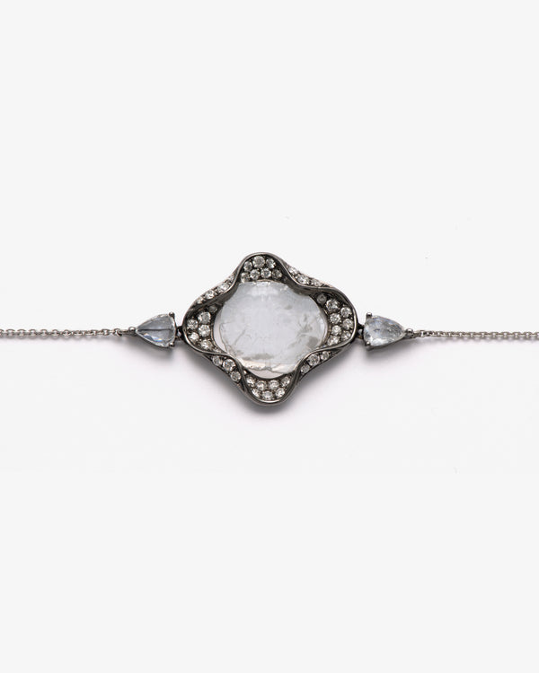 MANPRIYA - Wave Bracelet - (Rh)