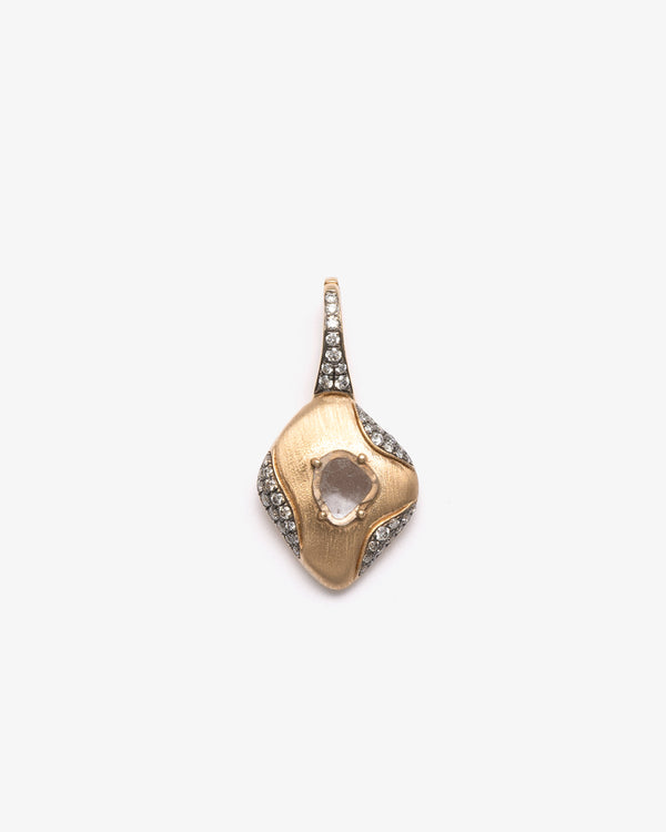 MANPRIYA - Brushed Gold Mini Charm - (Rh)