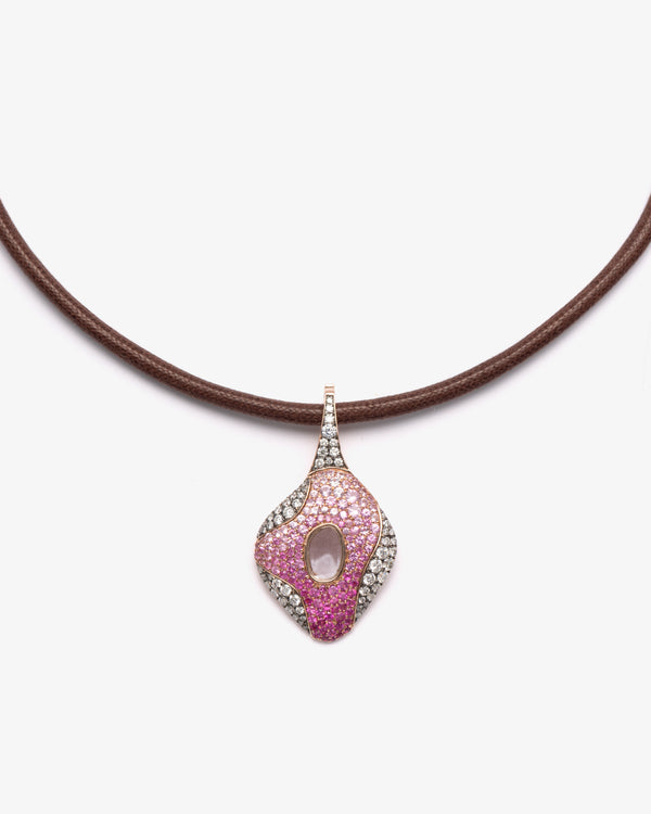 MANPRIYA - Pink Sapphire Charm - (Rh)