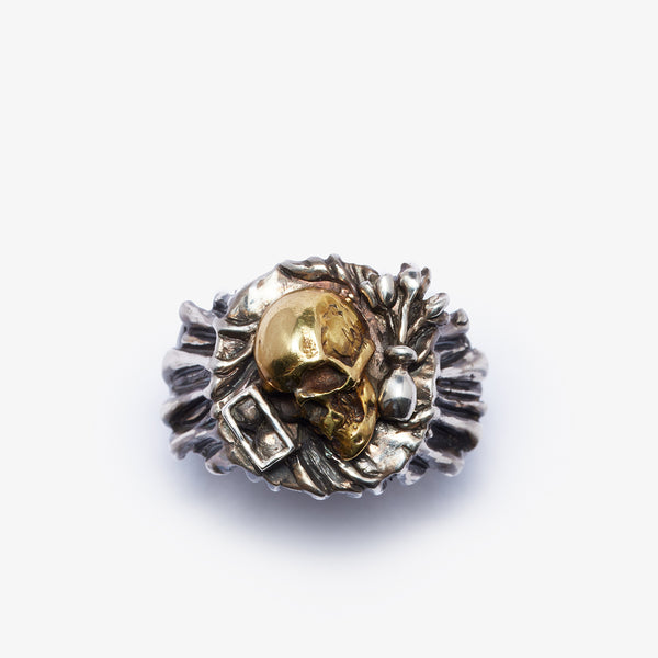 13 LUCKY MONKEY - MEMENTO MORI Ring - (Svr)