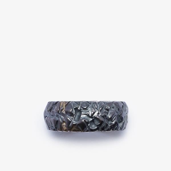 13 LUCKY MONKEY - METEORA BAND Ring - (Svr)