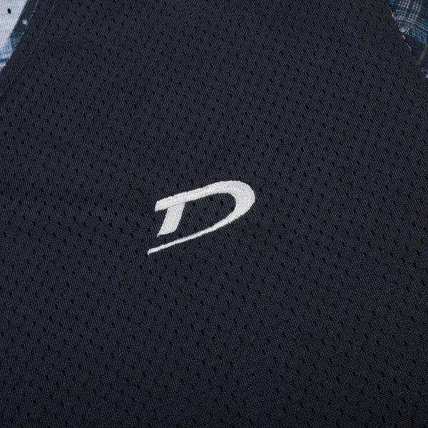 DENIM TEARS - Madras Practice Jersey - (Navy)
