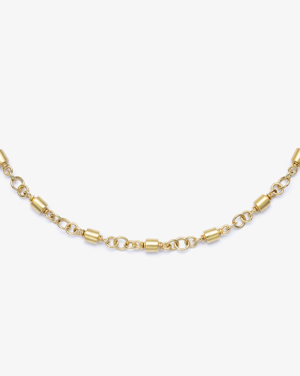 SYLVA & CIE - Gold Bullet Bead Necklace - (Yg)