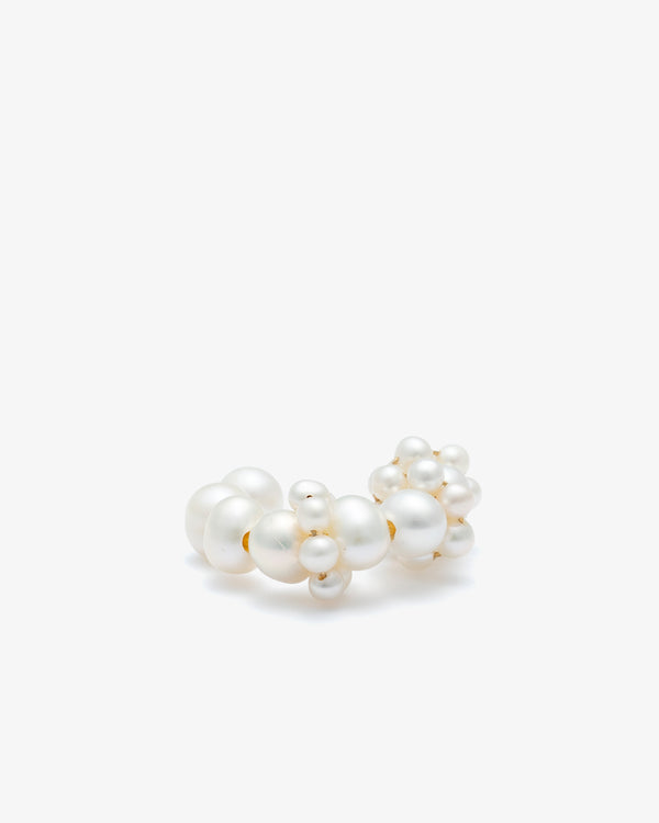 COMPLETED WORKS - Pearl Earcuff - (Wh)