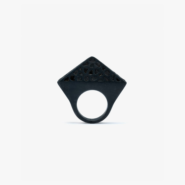 PARTS OF FOUR - Crescent Bridge Ring - (Bk)