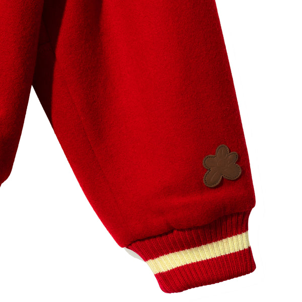 GOLF le Fleur  - Petalers Varsity Jacket - (Red)