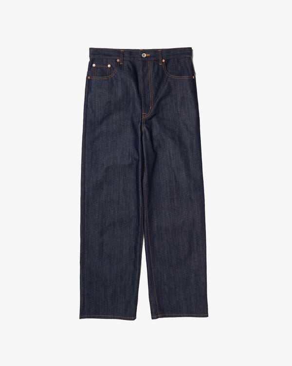 DOUBLET - Air Yarn Raw Denim Pants - (Indigo)
