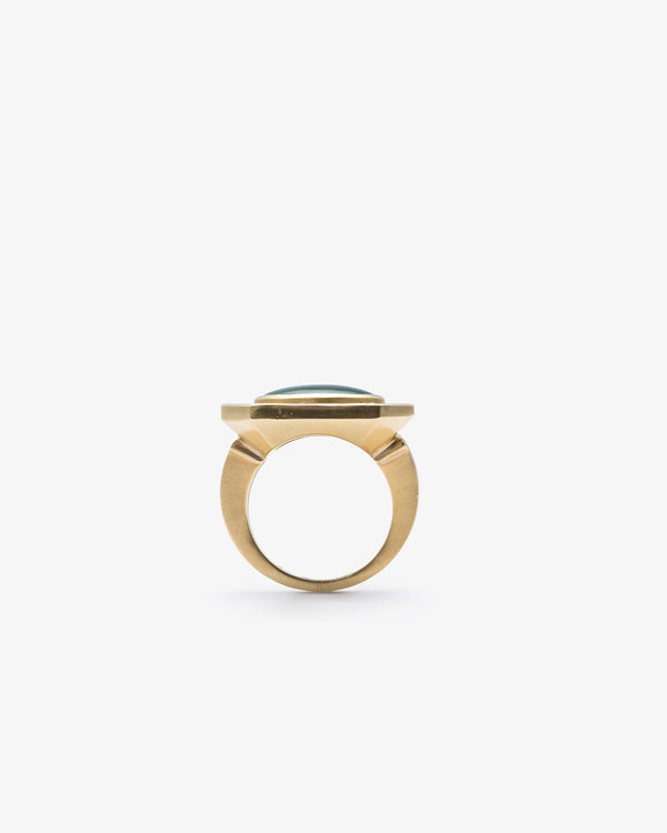 SYLVA & CIE - Jade Tableau Ring - (Yg)