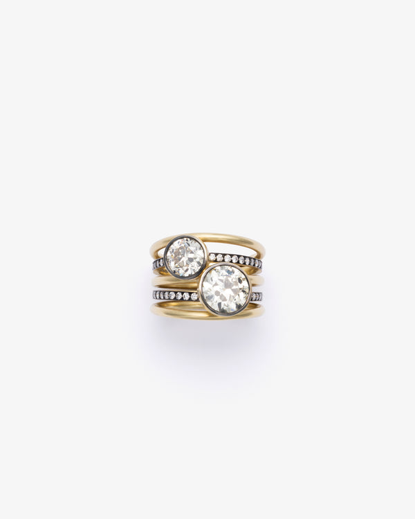 SYLVA & CIE - Moi Et Toi Spiral Ring - (Yg)
