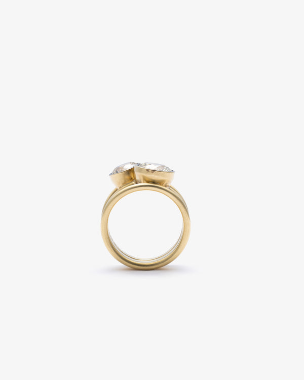 SYLVA & CIE - Moi Et Toi Spiral Ring - (Yg)
