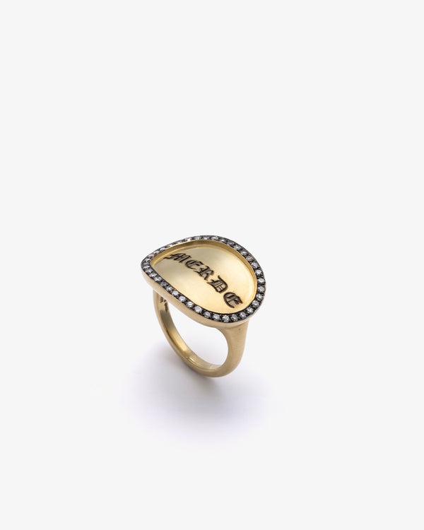 SYLVA & CIE - Merde Ring /Shit In French - (Yg)