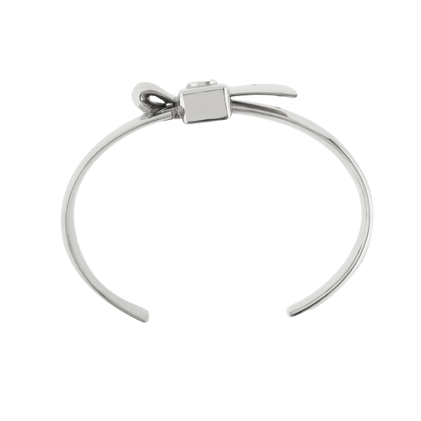 HANNAH MARTIN X APPLIED ART FORMS - Razor Wristband Wide Silver - (Silver)