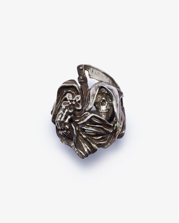 13 LUCKY MONKEY - REAPER HEART Ring - (Svr)