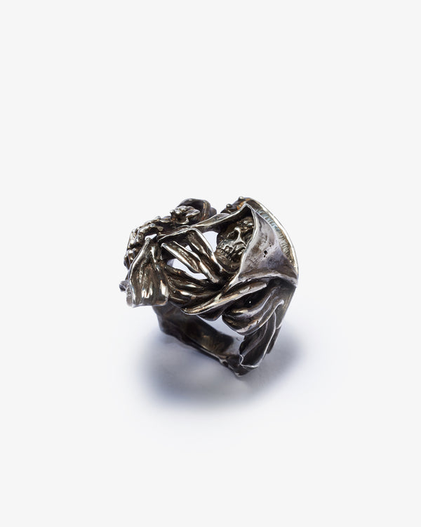 13 LUCKY MONKEY - REAPER HEART Ring - (Svr)