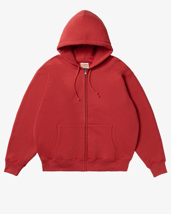 CEASE - Standard Zip Hoodie - (Poppy Red)